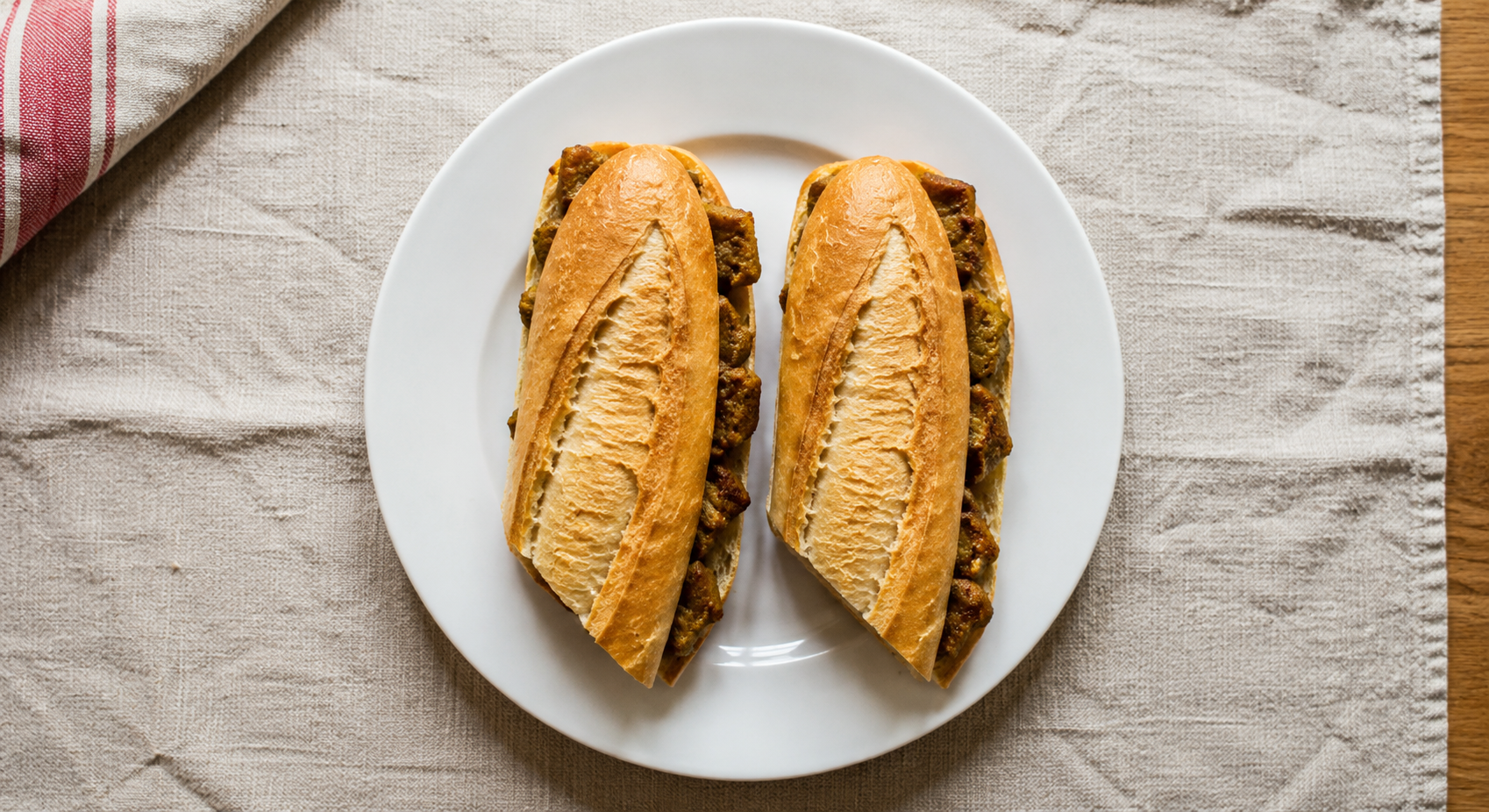 Bocadillo Pincho Moruno
