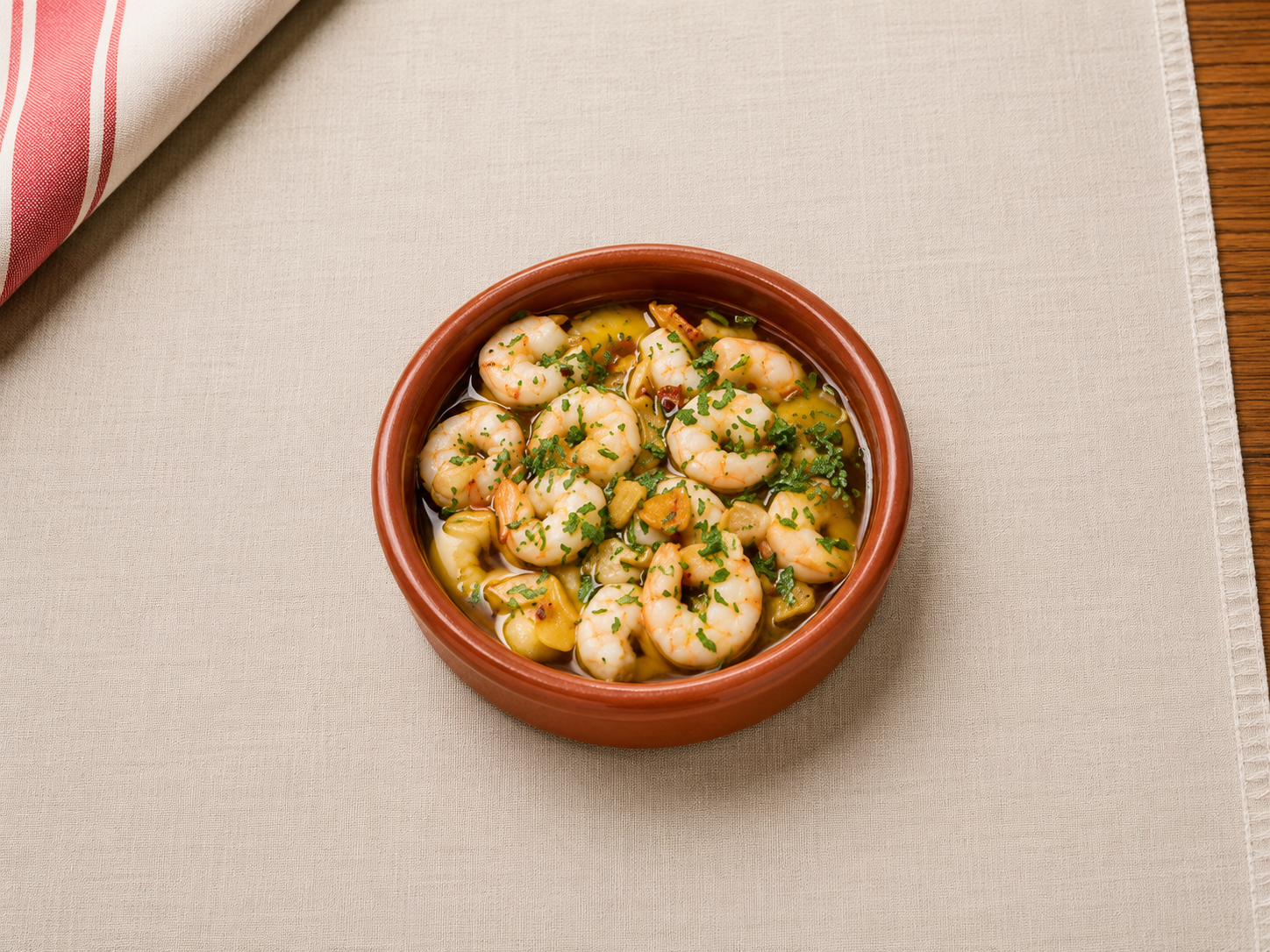 Gambas al ajillo