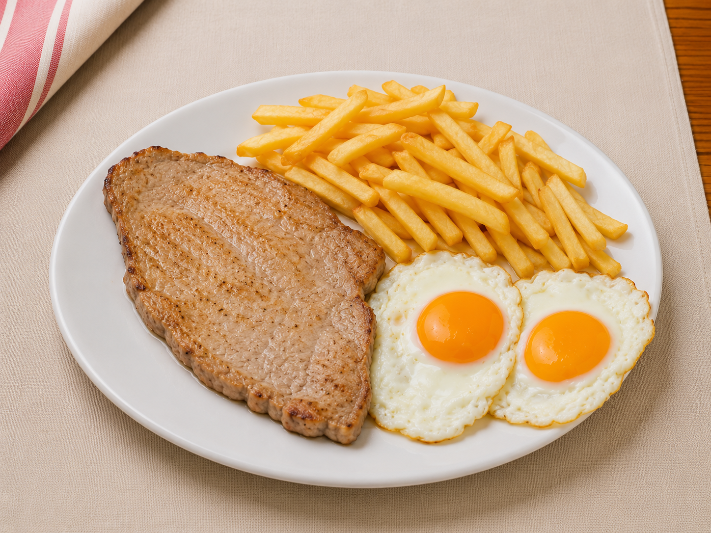Combinado Bistec